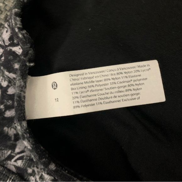 LULULEMON Align Padded Sports Bra SIZE 12 - Picture 4 of 4